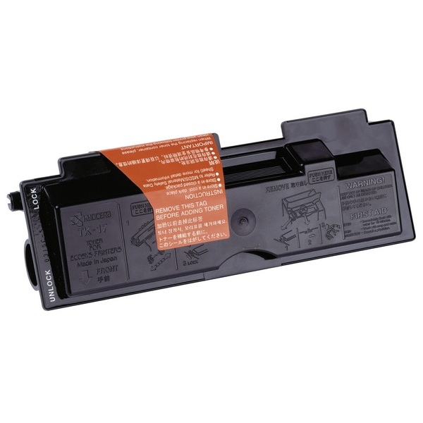 Original Kyocera 1T02BX0EU0 / TK-17 Toner schwarz, 6.000 Seiten, 0,52 Cent pro Seite - ersetzt Kyocera 1T02BX0EU0 / TK17 Tonerkartusche