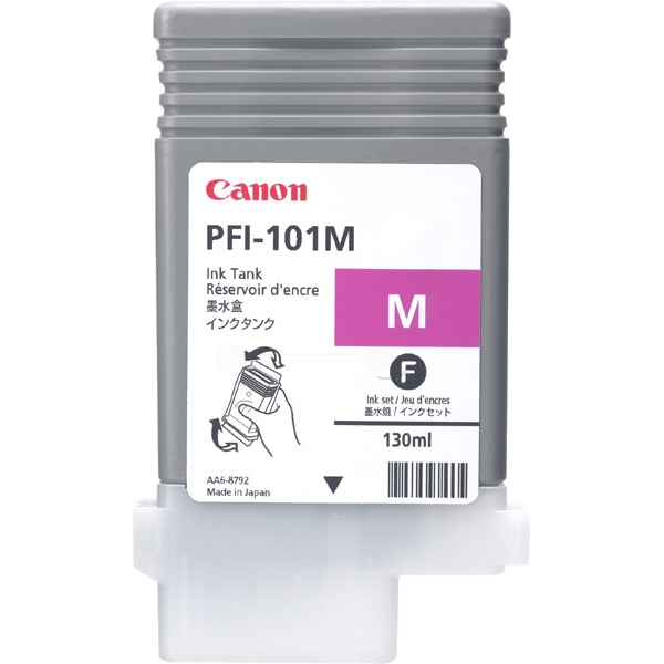 Original Canon 0885B001 / PFI101M Ink cartridge magenta