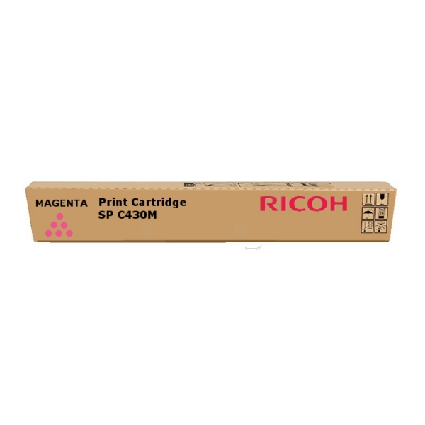 Original Ricoh 821076 / TYPESPC430E Toner purpurový