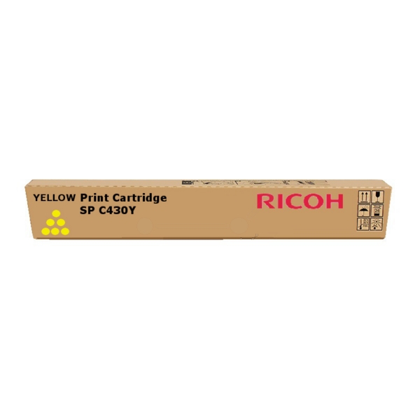 Original Ricoh 821075 / TYPESPC430E Toner žlutý