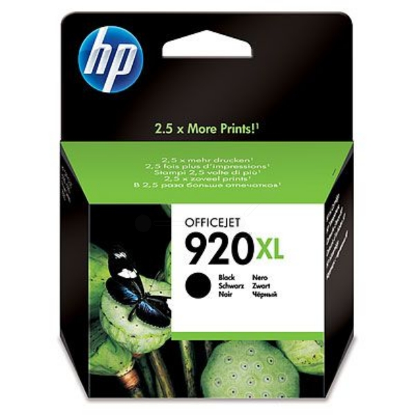 Original HP CD975AE / 920XL Cartucho de tinta negro