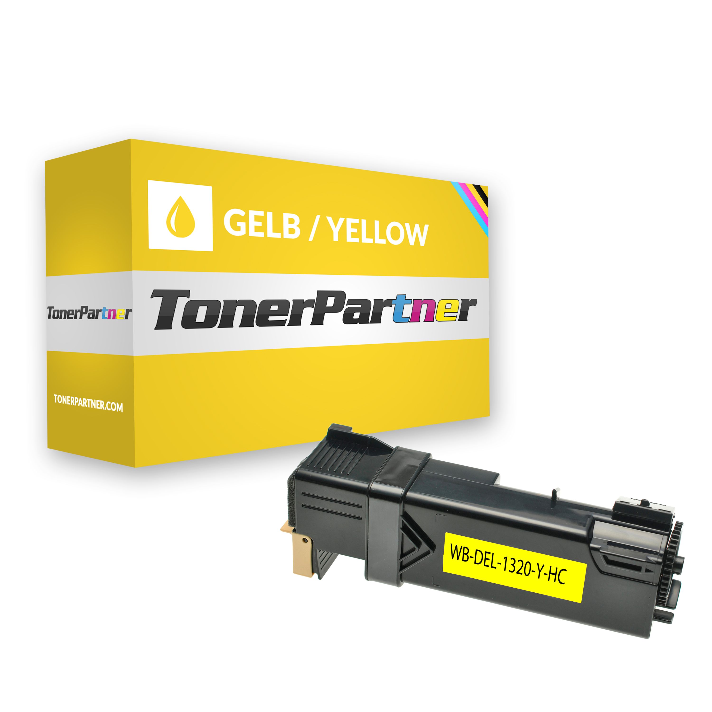 Compatible to Dell 59310260 / PN124 Toner yellow