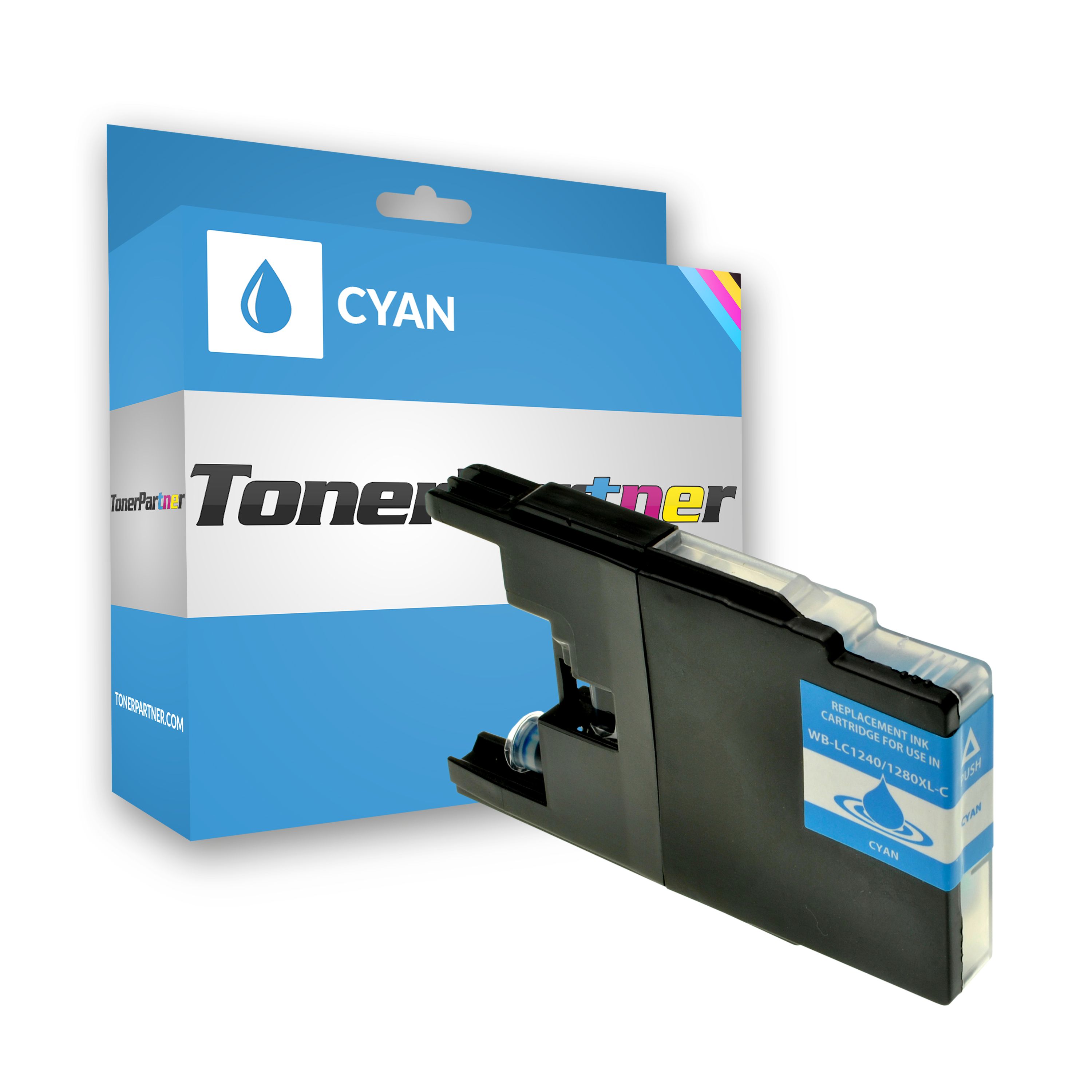 Kompatibel zu Brother LC-1240C Tintenpatrone cyan 