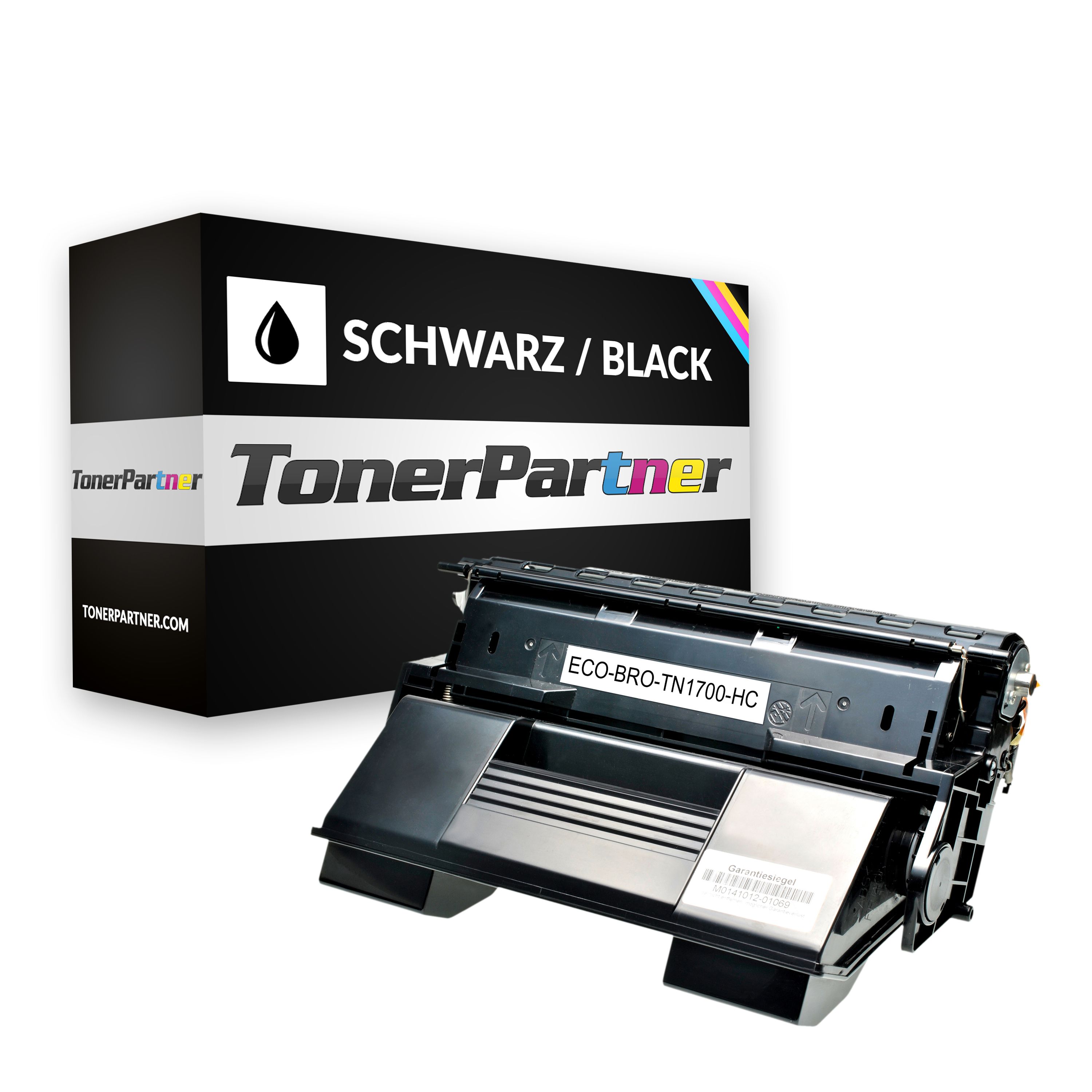 Kompatibel zu Brother TN-1700 Toner schwarz, 18.000 Seiten, 0,7 Cent pro Seite - ersetzt Brother TN1700 Tonerkartusche von TonerPartner
