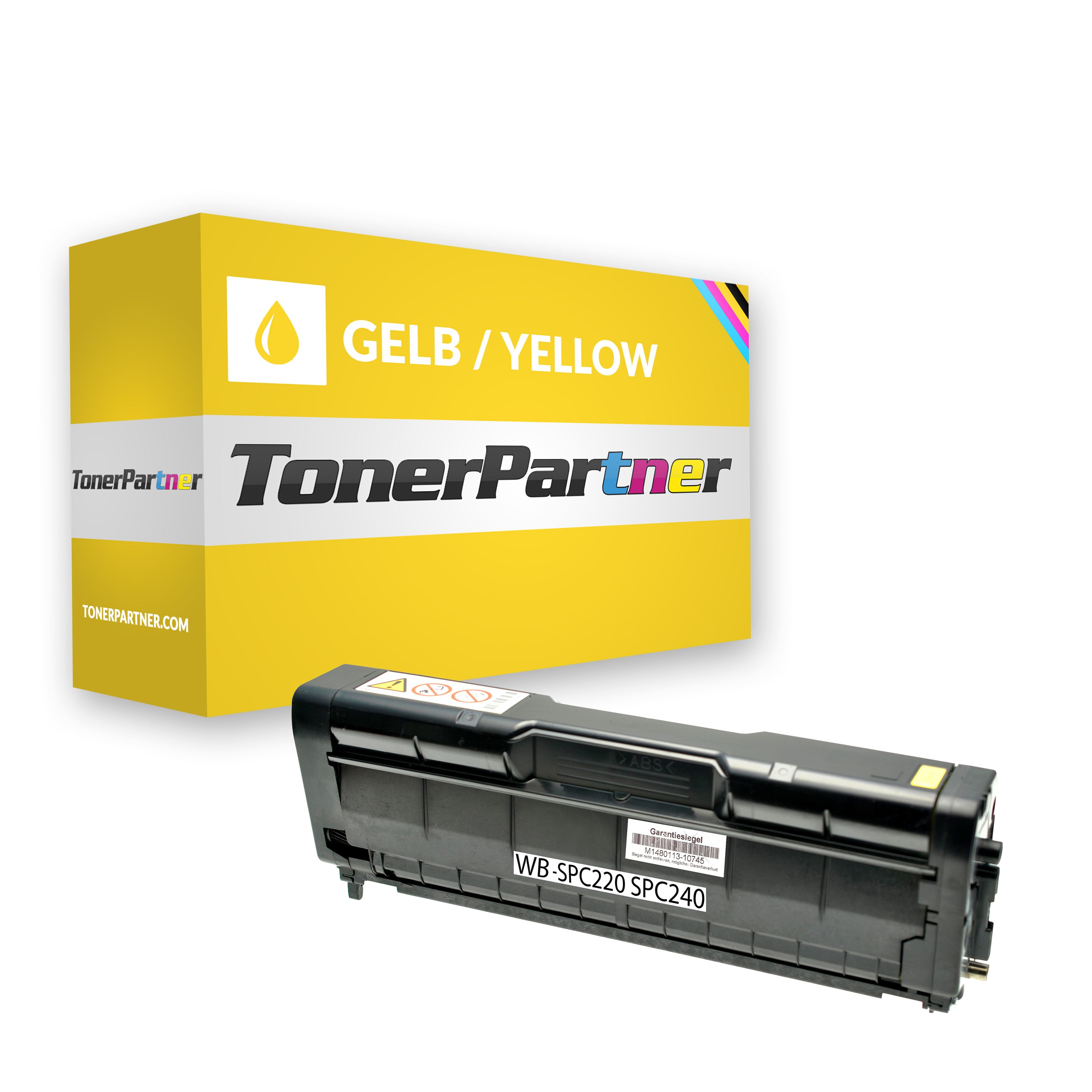 Compatible to Ricoh 406106 / TYPESPC220E Toner yellow