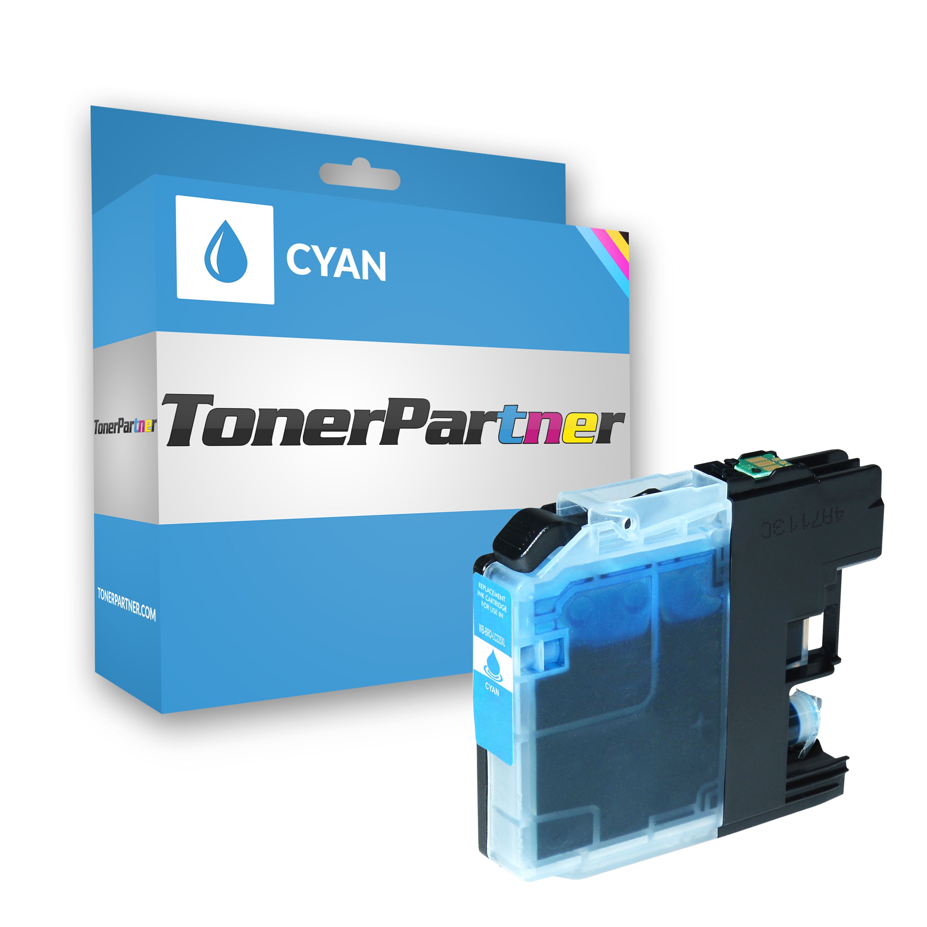 Brother LC-225XLC Tintenpatrone cyan Kompatibel 