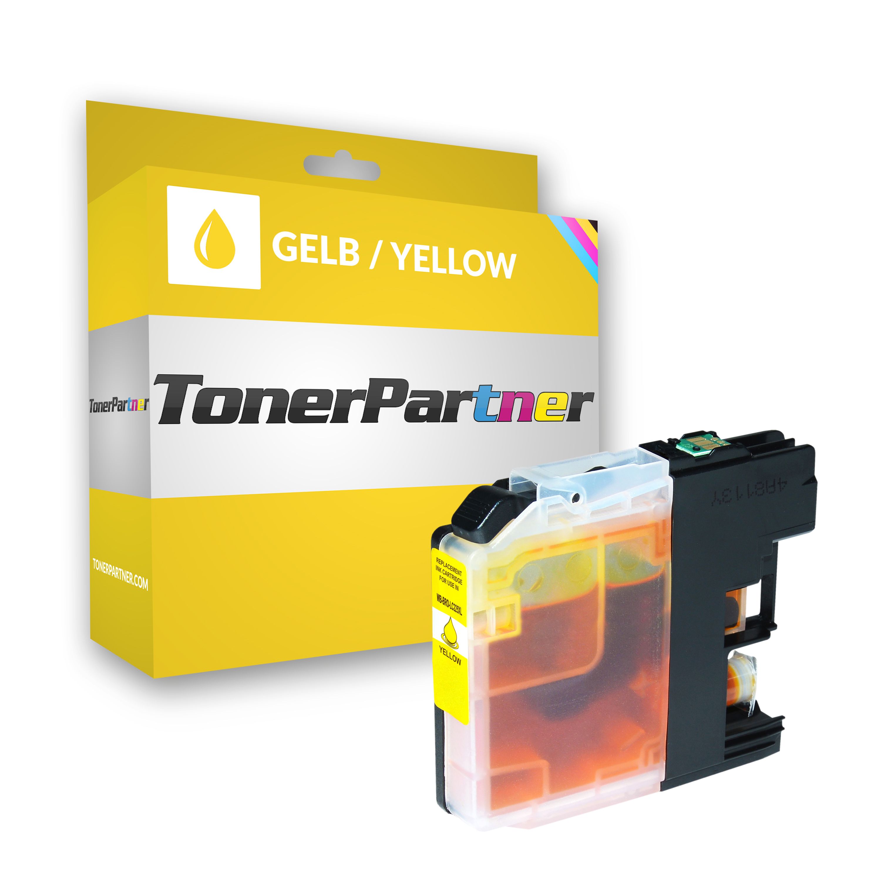 Brother LC-225XLY Tintenpatrone gelb Kompatibel 