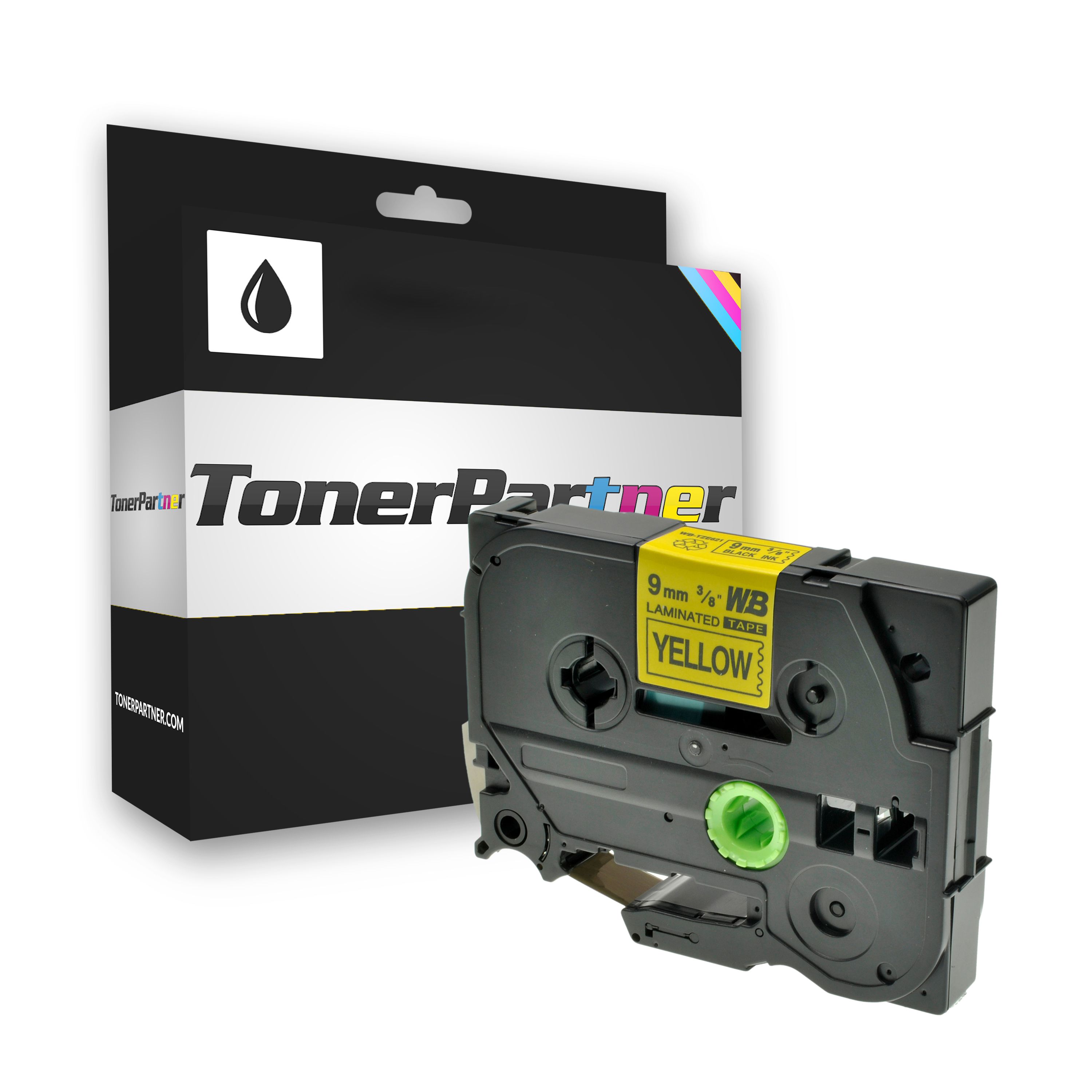 Compatibile con Brother TZE-621 P-Touch Nastro a colore