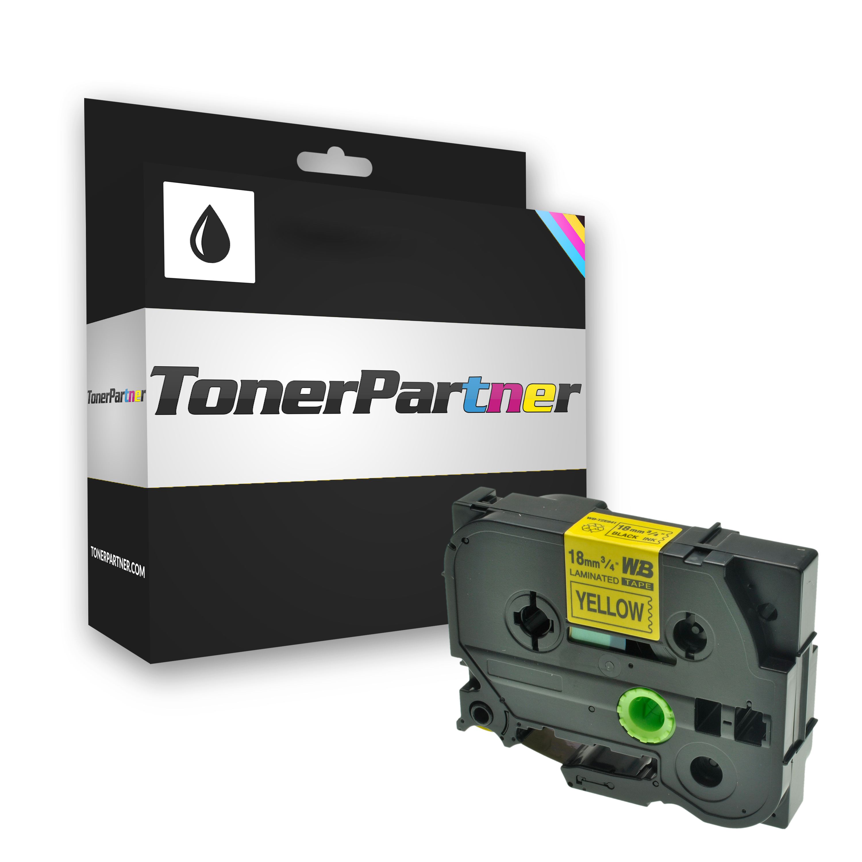 Compatibile con Brother TZE-641 P-Touch Nastro a colore