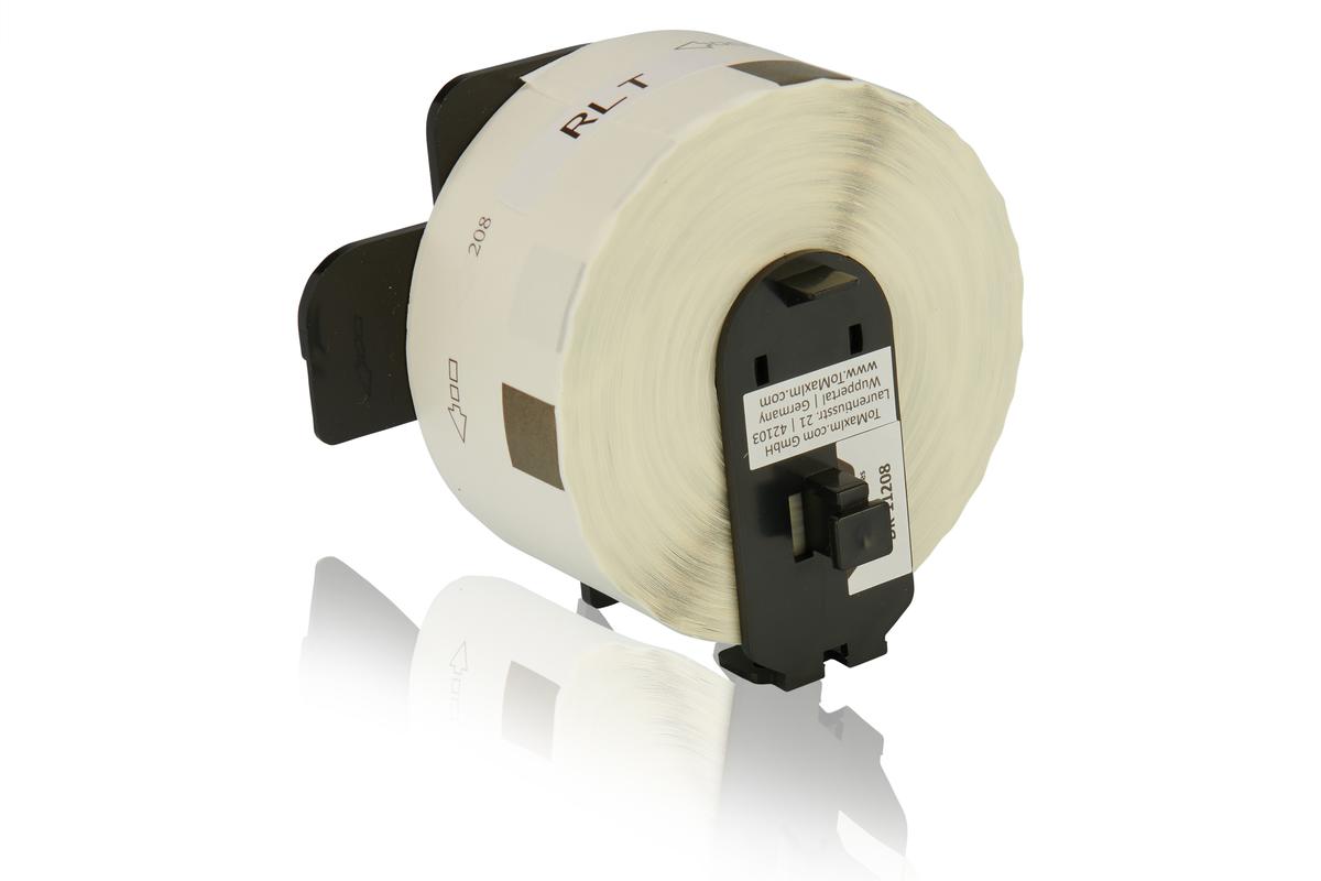 Kompatibel zu Brother P-Touch QL 560 YX Etiketten (DK-11208) - ersetzt Labels DK11208 für Brother P-Touch QL 560YX von TonerPartner