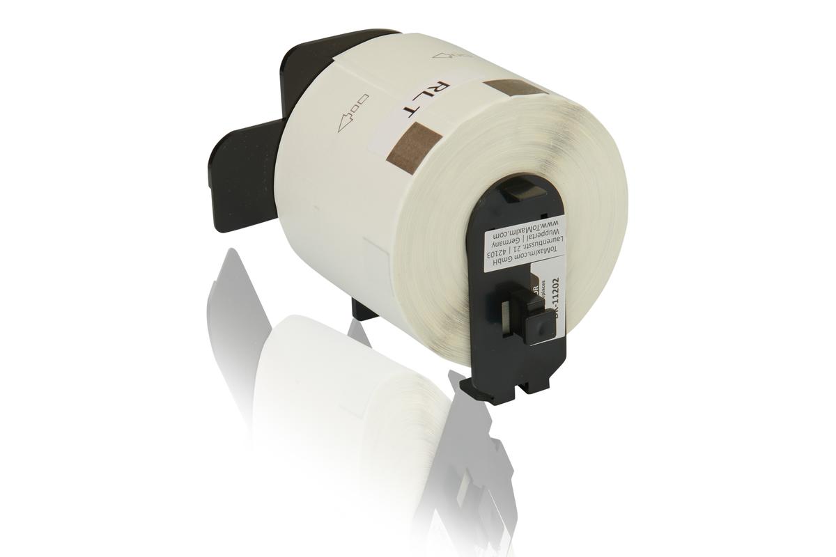 Kompatibel zu Brother P-Touch QL 560 YX Etiketten (DK-11202) - ersetzt Labels DK11202 für Brother P-Touch QL 560YX von TonerPartner