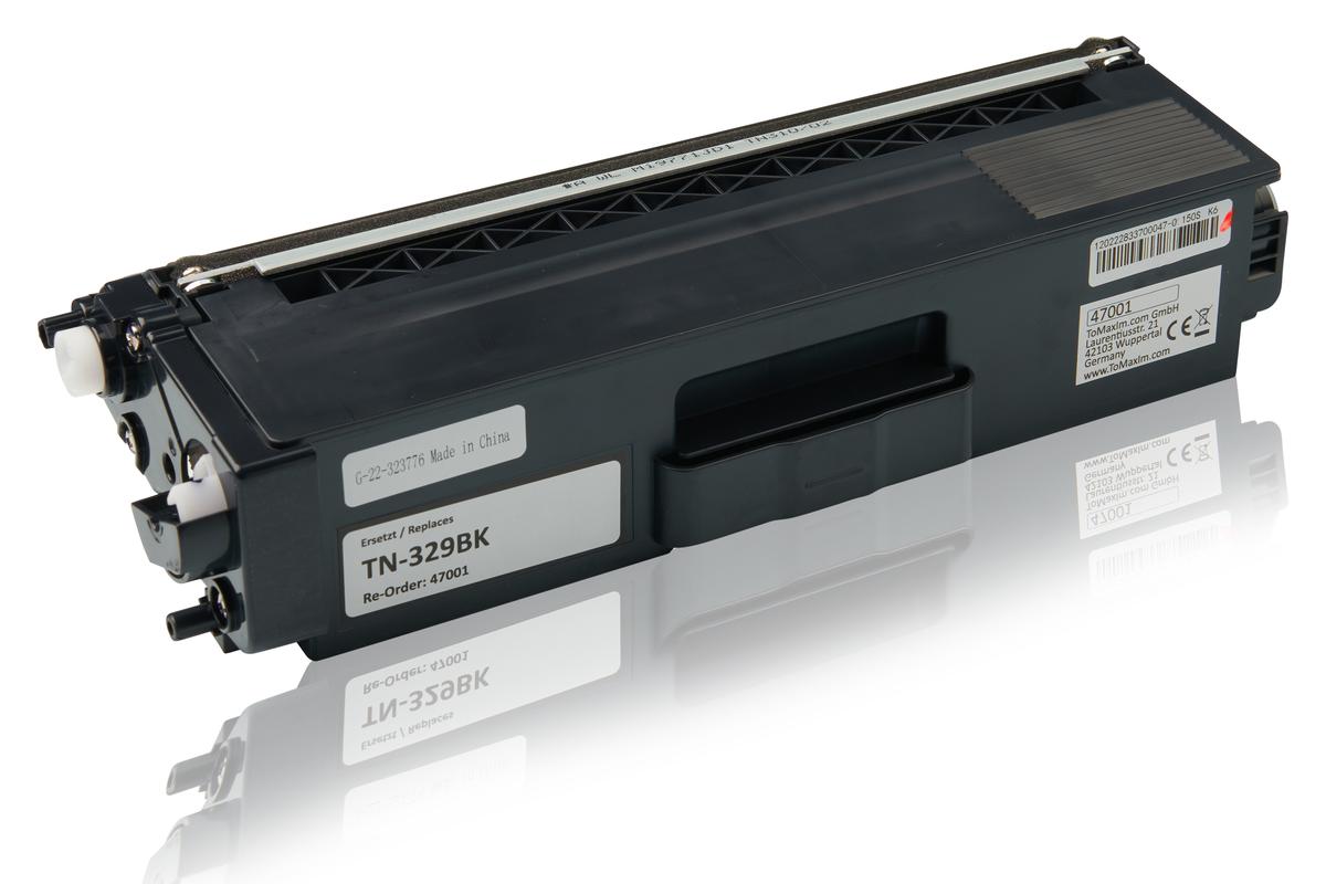 Kompatibel zu Brother MFC-L 8850 CDW Toner (TN-329 BK) schwarz, 6.000 Seiten, 1,19 Cent pro Seite von TonerPartner
