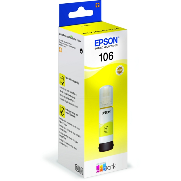 Epson C13T00R440 / 106 Tintenflasche gelb original günstig kaufen –  TonerPartner.de